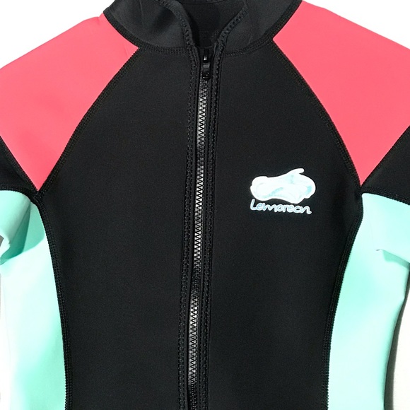 Colorblock wetsuit top - Picture 3 of 15